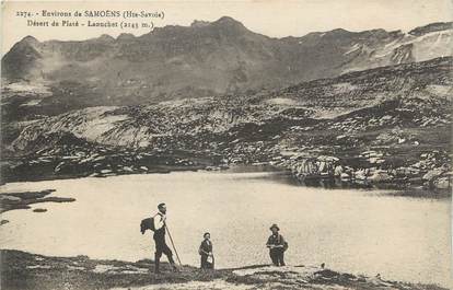 CPA FRANCE 74 "Samoëns, Le désert de Platé, Laouchet"