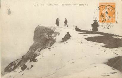 CPA FRANCE 74 "Samoëns, Le sommet du Bruet"