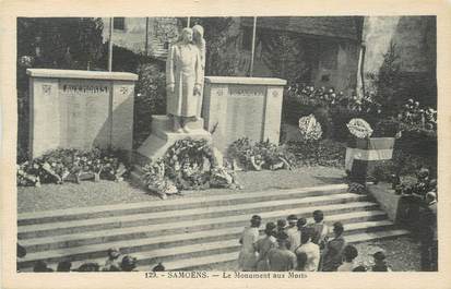 CPA FRANCE 74 " Samoëns, Le monument aux morts"