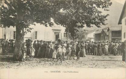 CPA FRANCE 74 " Samoëns, Les publications"