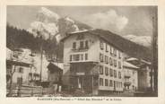 74 Haute Savoie CPA FRANCE 74 " Samoëns, Hôtel des Glaciers et le Criou"