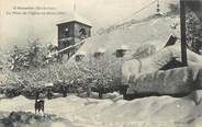 74 Haute Savoie CPA FRANCE 74 " Samoëns, La place et l'église en hiver"