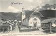 CPA FRANCE 74 " Les Contamines sur St Gervais, L'église et le Dôme du Miage"