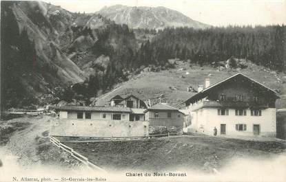 CPA FRANCE 74 " Les Contamines, Chalet du Nant Borrant"