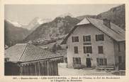 74 Haute Savoie CPA FRANCE 74 " Les Contamines, Hôtel de l'Union, Le Col du Bonhomme et l'Aiguille de Roselette"