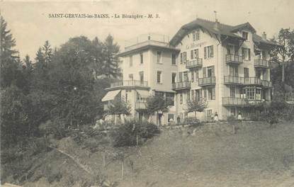 CPA FRANCE 74 " St Gervais les Bains, La Bérangère"