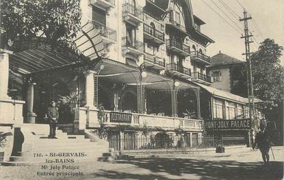 CPA FRANCE 74 " St Gervais les Bains, Mont Joly Palace"