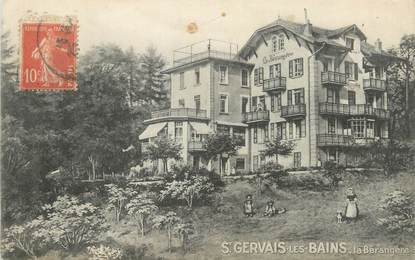 CPA FRANCE 74 " St Gervais les Bains, La Bérangère"