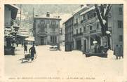 74 Haute Savoie CPA FRANCE 74 " St Gervais les Bains, La place de l'église sous la neige"