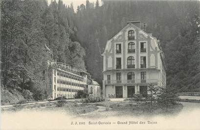 CPA FRANCE 74 " St Gervais les Bains, Grand Hôtel des Bains"