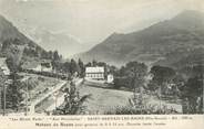 74 Haute Savoie CPA FRANCE 74 " St Gervais les Bains, Les Bérets Verts aux Hirondelles"