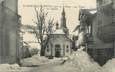 CPA FRANCE 74 " St Gervais les Bains, La Place et l'église sous la neige"