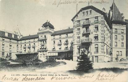 CPA FRANCE 74 " St Gervais les Bains, Grand Hôtel de la Savoie"