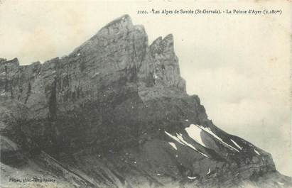 CPA FRANCE 74 " St Gervais les Bains, La Pointe d'Ayer"