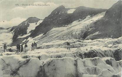 CPA FRANCE 74 "St Gervais les Bains, Glacier de Tré la Tête"