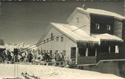 CPSM FRANCE 74 "St Gervais les Bains, Gare téléphérique du Mont d'Arbois"