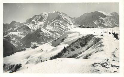 CPSM FRANCE 74 "St Gervais les Bains, Gare supérieure du téléphérique de St Gervais les Bains - Mont d'Arbois"