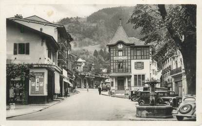 CPA FRANCE 74 "St Gervais les Bains, Vue vers l'Hôtel de Ville"