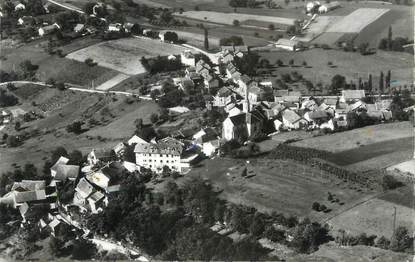 CPSM FRANCE 74 " Challonges, Vue générale aérienne"