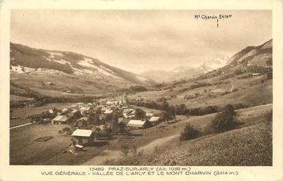 CPA FRANCE 74 " Praz sur Arly, Vue générale"