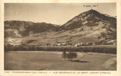 CPA FRANCE 74 " Praz sur Arly, Vue générale"