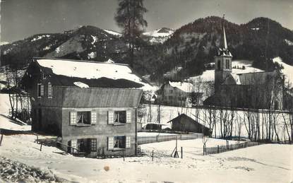 CPSM FRANCE 74 " Praz sur Arly, Les Châteaux et Rochebrune"