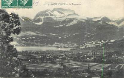 CPA FRANCE 74 " ST Jorioz, La Tournette"