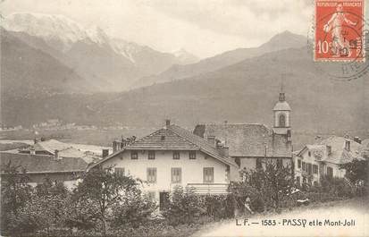 CPA FRANCE 74 " Passy, Le Mont Joly"