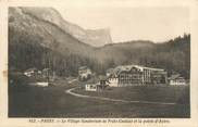 74 Haute Savoie CPA FRANCE 74 " Passy, Le village sanatorium de Praz Coutant et la Pointe d'Ayère"