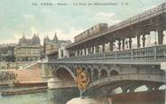 75 Pari CPA FRANCE 75016 "Paris, Passy, le pont du Métro"