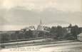 CPA FRANCE 74 " Sevrier, Le Lac d'Annecy, l'église, les dents de Lanfont et la Tournette"