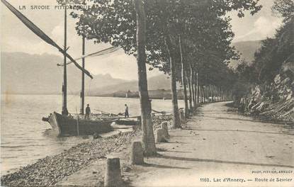CPA FRANCE 74 " Sevrier, Le Lac d'Annecy"