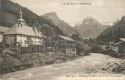 74 Haute Savoie CPA FRANCE 74 " Sixt, L'Abbaye, le Giffre et le Pic de Tenneverges"
