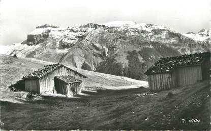 CPSM FRANCE 74 " Sixt , Vue sur le Grenier de Commune et le Mont Buet"