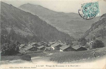 CPA FRANCE 74 " Bionnassay, Le Mont Joli"