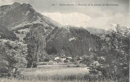 CPA FRANCE 74 " Bionnay, Le glacier de Bionnassay"