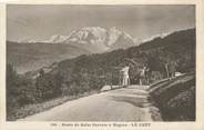 74 Haute Savoie CPA FRANCE 74 " Le Crêt, La route de St Gervais à Megève"