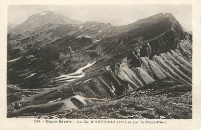 CPA FRANCE 74 " Le Col d'Anterne et le Mont Buet"