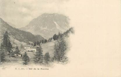 CPA FRANCE 74 " Le Col de la Forclaz"