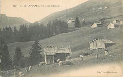 CPA FRANCE 74 " Le Col de Jouxplane"