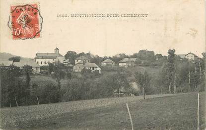 CPA FRANCE 74 " Menthonnex sous Clermont"