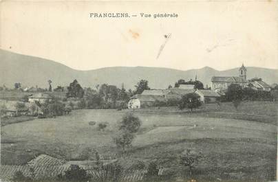 CPA FRANCE 74 " Franclens, Vue générale"