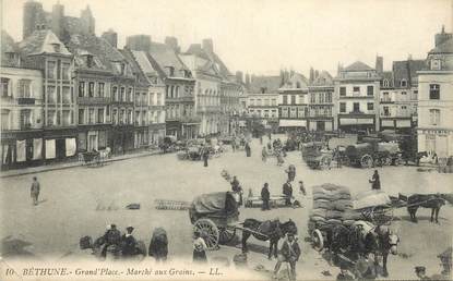 CPA FRANCE 62 "Béthune, le marché aux grains"