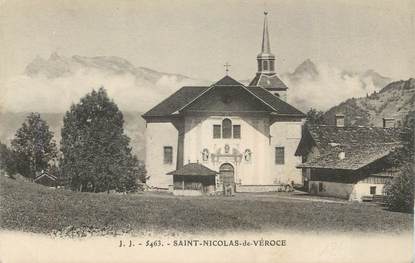 CPA FRANCE 74 "St Nicolas de Véroce"