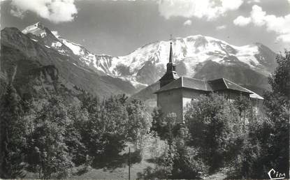 CPSM FRANCE 74 "St Nicolas de Véroce, Le Dôme de Miage"