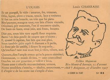 CPA FRANCE 13 "Louis Charrasse, poète provençal"