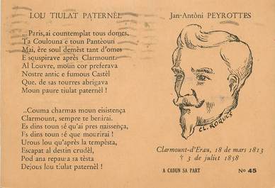 CPA FRANCE 13 "Jan Antoni Peyrottes, poète provençal"