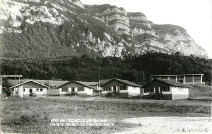 CPSM FRANCE 74 " Le Pas de l'Echelle, Centre de la SNCF La Pommière"