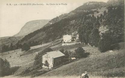 CPA FRANCE 74 "Le Salève, Le Chalet de la Thuile"