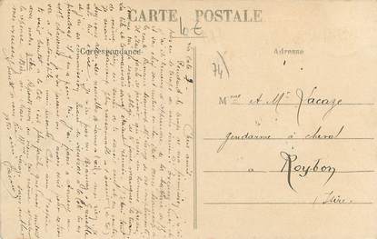 CPA FRANCE 74 "Le Salève, Le Château des Avenières"